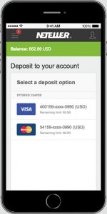 How to make a deposit with Neteller Casino e-wallet