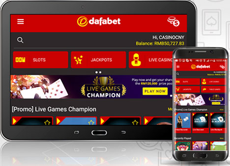 Play the best casino games on your mobile at Dafabet Casino