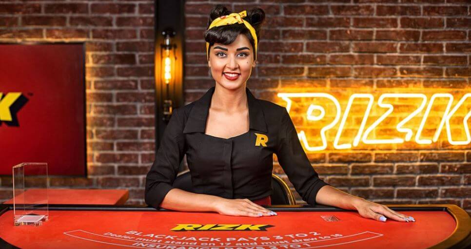 Enjoy a premium live casino at Rizk Casino India!