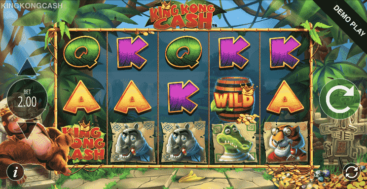 king kong cash slot play game