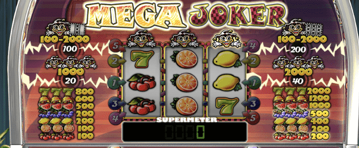 mega joker supermeter mode