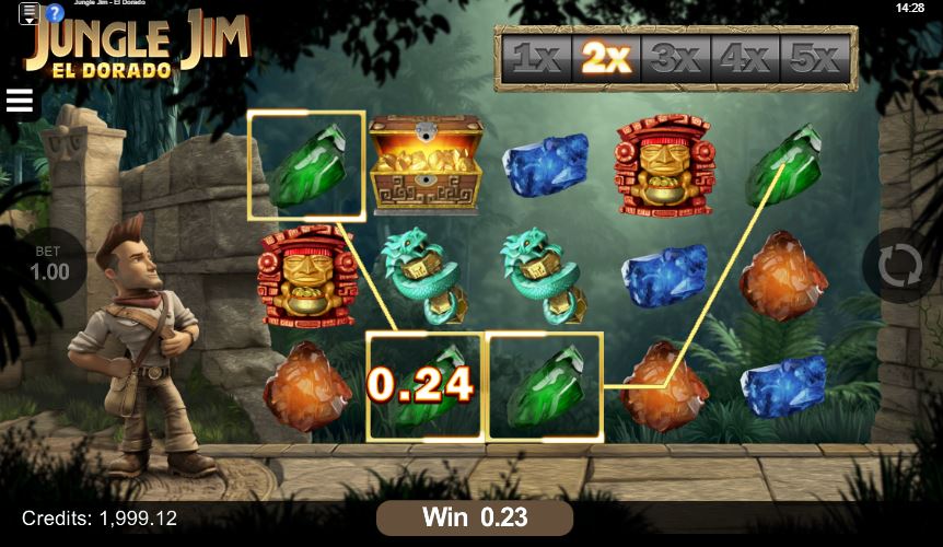 jungle jim el dorado slots game